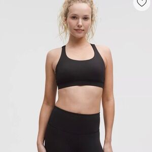 Lululemon Energy Sports Bra Black Size 10